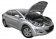Газовые упоры (амортизаторы) капота Rival для Hyundai Elantra (2010-2016)