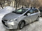 Багажник Thule WingBar Evo на аэродинамических дугах для Toyota Prius Alpha