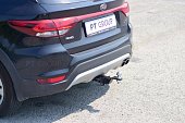 Съемный фаркоп PTGroup под квадрат 50х50 для KIA Rio X-Line