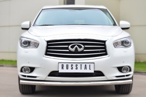 Передняя защита Russtal для Infiniti JX (2012-2013)