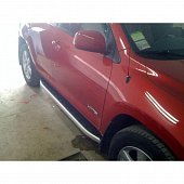 Пороги алюминиевые (Alyans) для Toyota RAV4