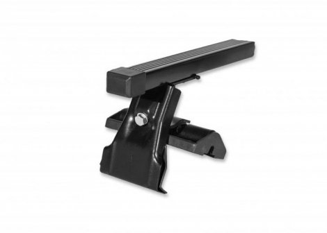 Багажник ED на черных прямоугольных дугах для Kia Spectra (2000-2011)