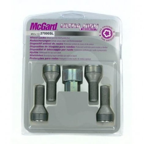 Секретки для оригинальных дисков McGard 27000 SL для Volvo V60 (Штатные диски)