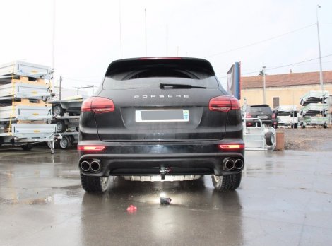 Съемный фаркоп с электрикой Westfalia для Porsche Cayenne (2010-2018)