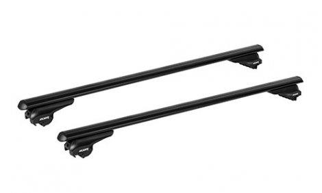 Багажник Атлант на черных аэродинамических дугах для Knewstar 001