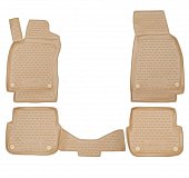 Коврики в салон Element для Audi A6 (C6) бежевые