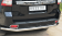 Защита заднего бампера D63 (секции) Russtal для Toyota Land Cruiser Prado 150