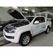 Газовые упоры (амортизаторы) капота A-ENGINEERING KU-VW-AM00-00 для Volkswagen Amarok (2010-2016)