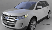 Пороги алюминиевые (Onyx) для Ford Edge