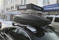 Thule Touring 780 с багажником Thule WingBar на BMW 5-Series