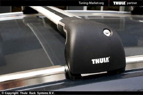 Багажник Thule WingBar Edge на интегрированных дугах для Opel Zafira Tourer
