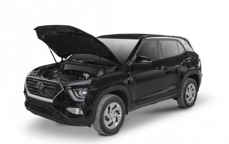 Газовые упоры (амортизаторы) капота АвтоУпор UHYCRE021 для Hyundai Creta (2021-н.в.)