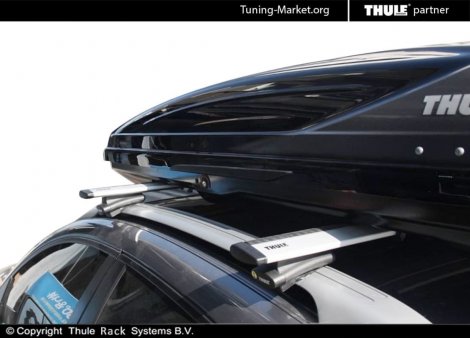 Багажник Thule WingBar на аэродинамических дугах для BMW X6 (E71)