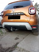 Съемный фаркоп Bizon FA 0270-E под квадрат 50х50 для Renault Duster (2021-н.в.)