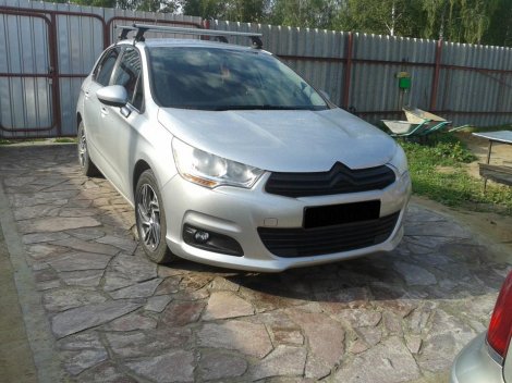 Багажник LUX на аэродинамических дугах для Citroen C4 5-дв. хетчбэк (2010-н.в.)