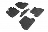 Коврики в салон Seintex EVA 3D ромб для Ford Focus МКПП (2011-2015)