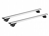 Багажник LUX Классик на аэродинамических дугах для Toyota Land Cruiser 300