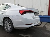 Фиксированный фаркоп Oris 1918-ANP для Skoda Octavia лифтбек (2020-н.в.)