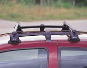 Багажник MontBlanc на прямоугольных дугах для Renault Clio 3-дв (1998-2005)