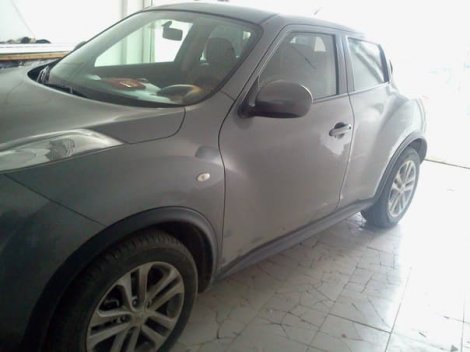 Пороги алюминиевые (Alyans) для Nissan Juke