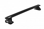 Багажник Thule WingBar Evo Black на аэродинамических дугах для Volvo S60 (2019-н.в.)