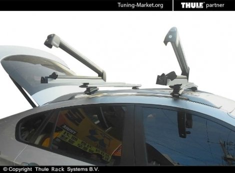 Багажник Thule WingBar на аэродинамических дугах для BMW X6 (E71)