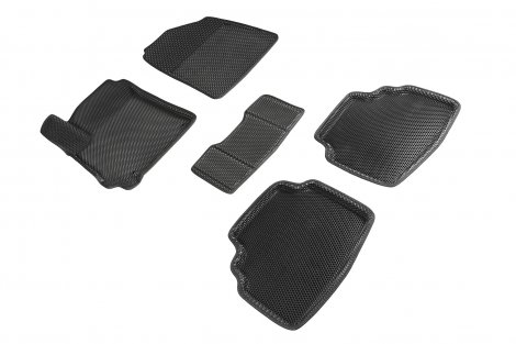 Коврики в салон Seintex EVA 3D соты для KIA Seltos (2019-н.в.)
