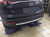 Фиксированный фаркоп Oris 4535-A для Mazda CX-9 (2016-н.в.)