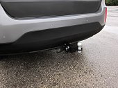 Съемный фаркоп PTGroup под квадрат 50х50 для KIA Sorento (2015-2017)