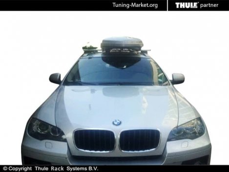 Багажник Thule WingBar на аэродинамических дугах для BMW X6 (E71)