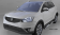 Пороги алюминиевые (Emerald Black) для Ssang Yong Actyon