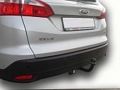 Фиксированный фаркоп Leader Plus F119-A для Ford Focus универсал (2011-2018)
