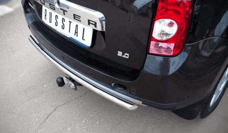 Защита заднего бампера D42 (дуга) "RUSSTAL" для Renault Duster