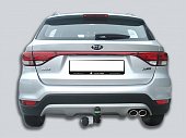 Фиксированный фаркоп Leader Plus K123-A для Kia Rio X-Line