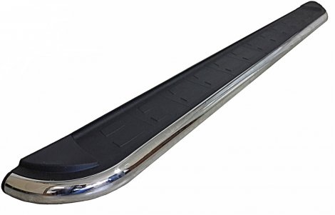 Пороги алюминиевые (Ring) для Hyundai ix35 (2010-2015)