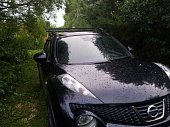 Багажник LUX на прямоугольных дугах для  Nissan Juke (2010-2019)