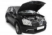 Газовые упоры (амортизаторы) капота АвтоУпор UNIQAS012 для Nissan Qashqai (2006-2013)