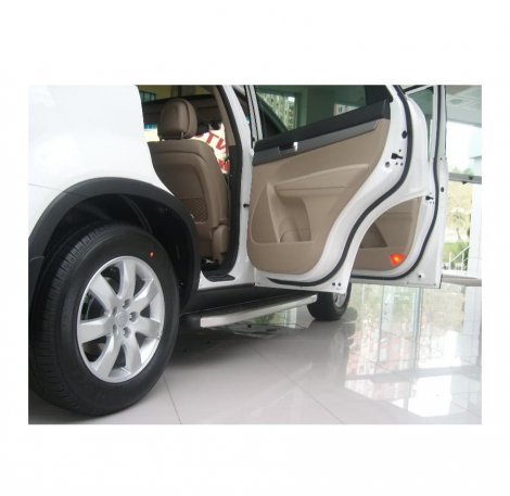 Пороги алюминиевые (Alyans) для Kia Sorento