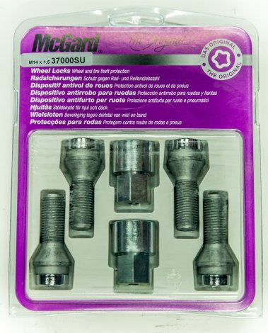Секретки для оригинальных дисков McGard 37000 SU для Volvo S80 (2006-2016)