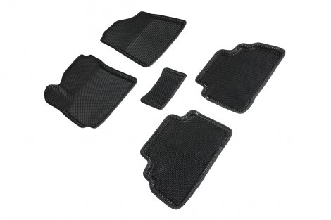 Коврики в салон Seintex EVA 3D соты для KIA Soul (2019-н.в.)