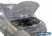 Газовые упоры (амортизаторы) капота Rival A.ST.4701.1 для Lada Largus (2012-2020)
