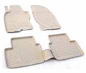 Ковры салонные полиуретан "NorPlast" для Nissan X-Trail (2007-2014)
