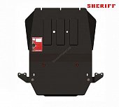 Стальная защита КПП и РК Sheriff для SsangYong Kyron