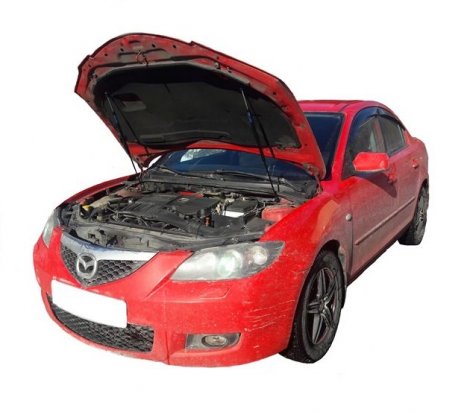Газовые упоры (амортизаторы) капота Autoinnovation для Mazda 3