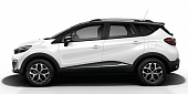 Рейлинги на крышу АПС для Renault Kaptur (2016-н.в.) серые без паза