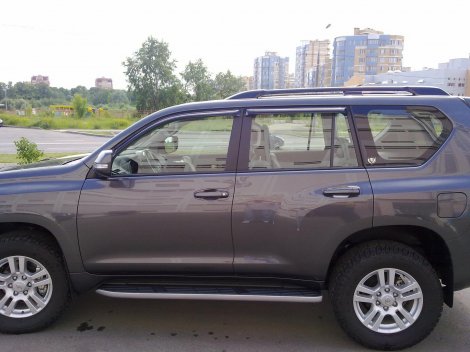 Дефлекторы боковых окон EGR для Toyota Land Cruiser Prado 150
