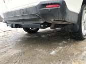 Съемный фаркоп Bizon FA 1010-E под квадрат 50х50 для Toyota Highlander (2003-2009)