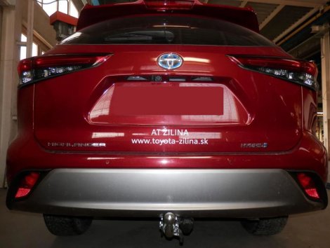 Фиксированный фаркоп Galia T077A для Toyota Highlander (2019-н.в.)
