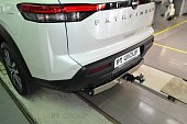 Съемный фаркоп PTGroup под квадрат 50х50 для Nissan Pathfinder (2021-н.в.)