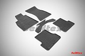 Коврики в салон Seintex Сетка для Audi A7 (2010-2017) черные